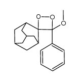 4-Methoxy-4-(phenyl)spiro[1,2-dioxetane-3,2'-adamantane] Structure