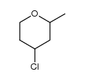 4-chloro-2-methyl-tetrahydro-pyran Structure