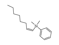 (Z)-(1-octenyl)phenyldimethylsilane结构式