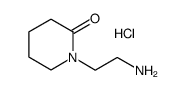 1-(2-Aminoethyl)Piperidin-2-One Hydrochloride structure