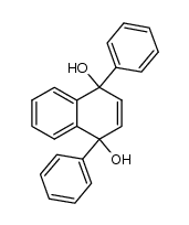 1,4-diphenyl-1,4-dihydro-naphthalene-1,4-diol Structure