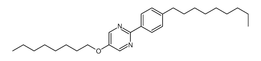 2-(4-Nonylphenyl)-5-(octyloxy)-pyrimidine structure