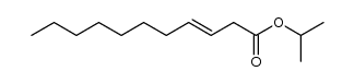 isopropyl undec-3-enoate结构式