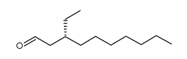 (R)-3-ethyldecanal Structure