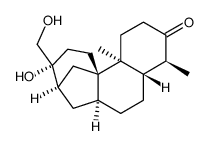 18-nor-3-ketoaphidicolin structure