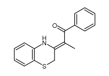 3-(1-benzoylethylidene)-3,4-dihydro-2H-1,4-benzothiazine Structure