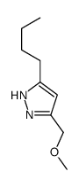 3-butyl-5-(methoxymethyl)-1H-pyrazole Structure