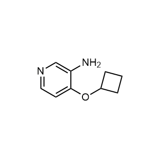 4-Cyclobutoxy-pyridin-3-ylamine Structure