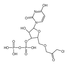 uridine 5'-diphosphate chloroacetol结构式