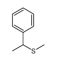 1-methylsulfanylethylbenzene结构式