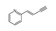 Pyridine, 2-(1-buten-3-ynyl)-, (E)- (9CI)结构式
