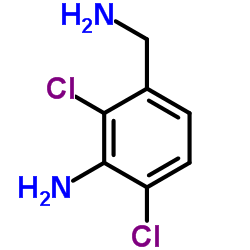 3-(Aminomethyl)-2,6-dichloroaniline Structure