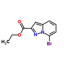 ethyl 7-bromopyrazolo[1,5-a]pyridine-2-carboxylate Structure