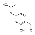 N-(5-formyl-6-oxo-1H-pyridin-2-yl)acetamide结构式