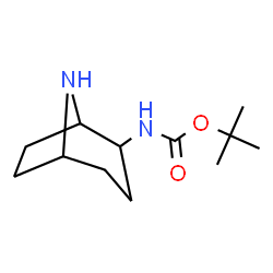 tert-butyl N-{8-azabicyclo[3.2.1]octan-2-yl}carbamate结构式