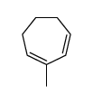 2-methylcyclohepta-1,3-diene Structure