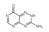 Pyrimido[4,5-e]-1,2,4-triazin-8(7H)-one,3-amino-结构式