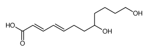 8,12-dihydroxydodeca-2,4-dienoic acid Structure