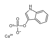 calcium,1H-indol-3-yl phosphate结构式