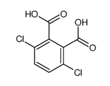 3,6-Dichlorophthalic acid structure