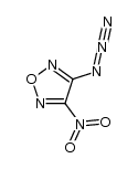 3-azido-4-nitrofurazan结构式