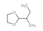 2-(sec-butyl)-1,3-dioxolane结构式