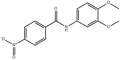 N-(3,4-Dimethoxyphenyl)-4-nitrobenzamide Structure