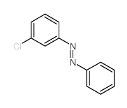 Diazene, 1-(3-chlorophenyl)-2-phenyl-结构式