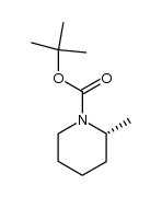 tert-butyl (2R)-(–)-methylpiperidine-1-carboxylate Structure
