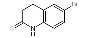 6-溴-3,4-二氢喹啉-2(1h)-硫酮结构式