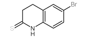 6-BROMO-3,4-DIHYDROQUINOLINE-2(1H)-THIONE structure