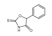 5-phenyl-2-thioxo-oxazolidin-4-one结构式