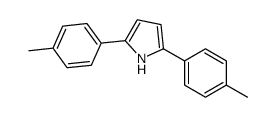 2,5-bis(4-methylphenyl)-1H-pyrrole结构式