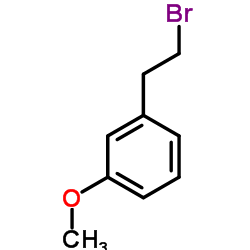 Anisole, m-(2-bromoethyl)- structure