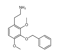 2-(2,4-dimethoxy-3-phenylmethoxyphenyl)ethanamine Structure