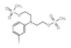 Ethanol,2,2'-[(3-fluorophenyl)imino]bis-, dimethanesulfonate (ester) (9CI) picture