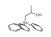 1-(triphenylstannyl)propan-2-ol结构式