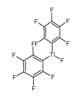 bis-(pentafluoro phenyl) thallium fluoride结构式
