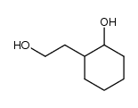 2-(2'-hydroxyethyl)cyclohexan-1-ol结构式