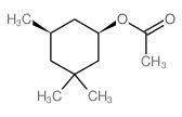 Cyclohexanol,3,3,5-trimethyl-, 1-acetate, (1R,5R)-rel- picture