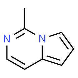 Pyrrolo[1,2-c]pyrimidine, 1-methyl- (9CI) Structure