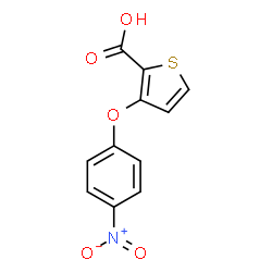 3-(4-硝基苯氧基)噻吩-2-羧酸图片