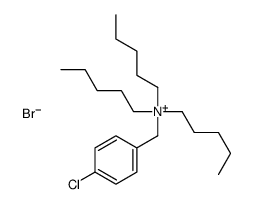 (4-chlorophenyl)methyl-tripentylazanium,bromide结构式