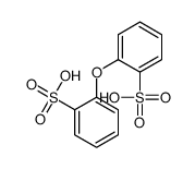 2-(2-sulfophenoxy)benzenesulfonic acid Structure