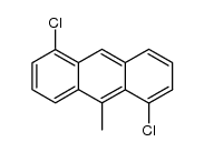 1,5-DICHLORO-9-METHYL-ANTHRACENE Structure