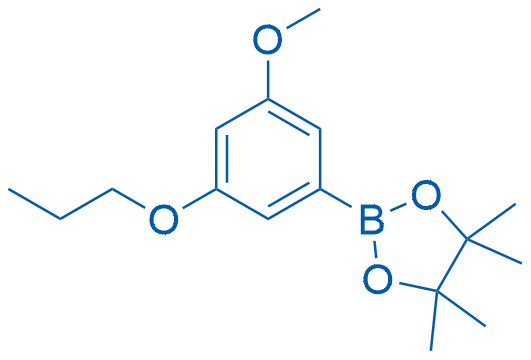 2-(3-Methoxy-5-propoxyphenyl)-4,4,5,5-tetramethyl-1,3,2-dioxaborolane picture