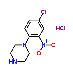 1-(4-CHLORO-2-NITROPHENYL)PIPERAZINE HYDROCHLORIDE结构式