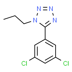 5-(3,5-DICHLOROPHENYL)-1-PROPYL-1H-1,2,3,4-TETRAAZOLE Structure