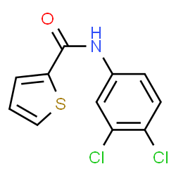 2-Thiophenecarboxamide,N-(3,4-dichlorophenyl)-结构式