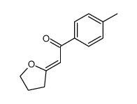 (Z)-2-(dihydrofuran-2(3H)-ylidene)-1-(p-tolyl)ethan-1-one Structure